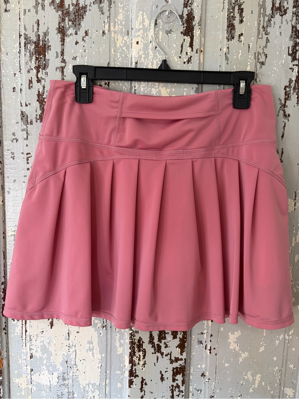 Women’s Rose Pink Active Skort — Stretch Performance Skirt with built in shorts - Picture 3 of 5